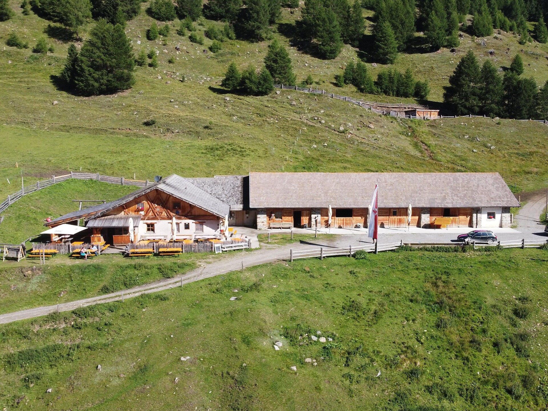 Brugger Alm alpine pasture