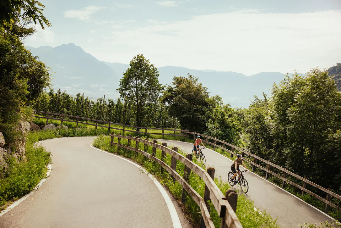 Bike Route from Naturns to Merano/Meran