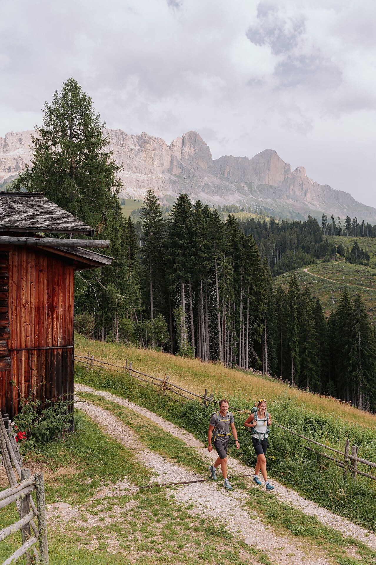 Rundwanderung zum Hofschank Jocherhof oberhalb von Welschnofen - Dolomitenregion Eggental - #6 - suedtirol.info