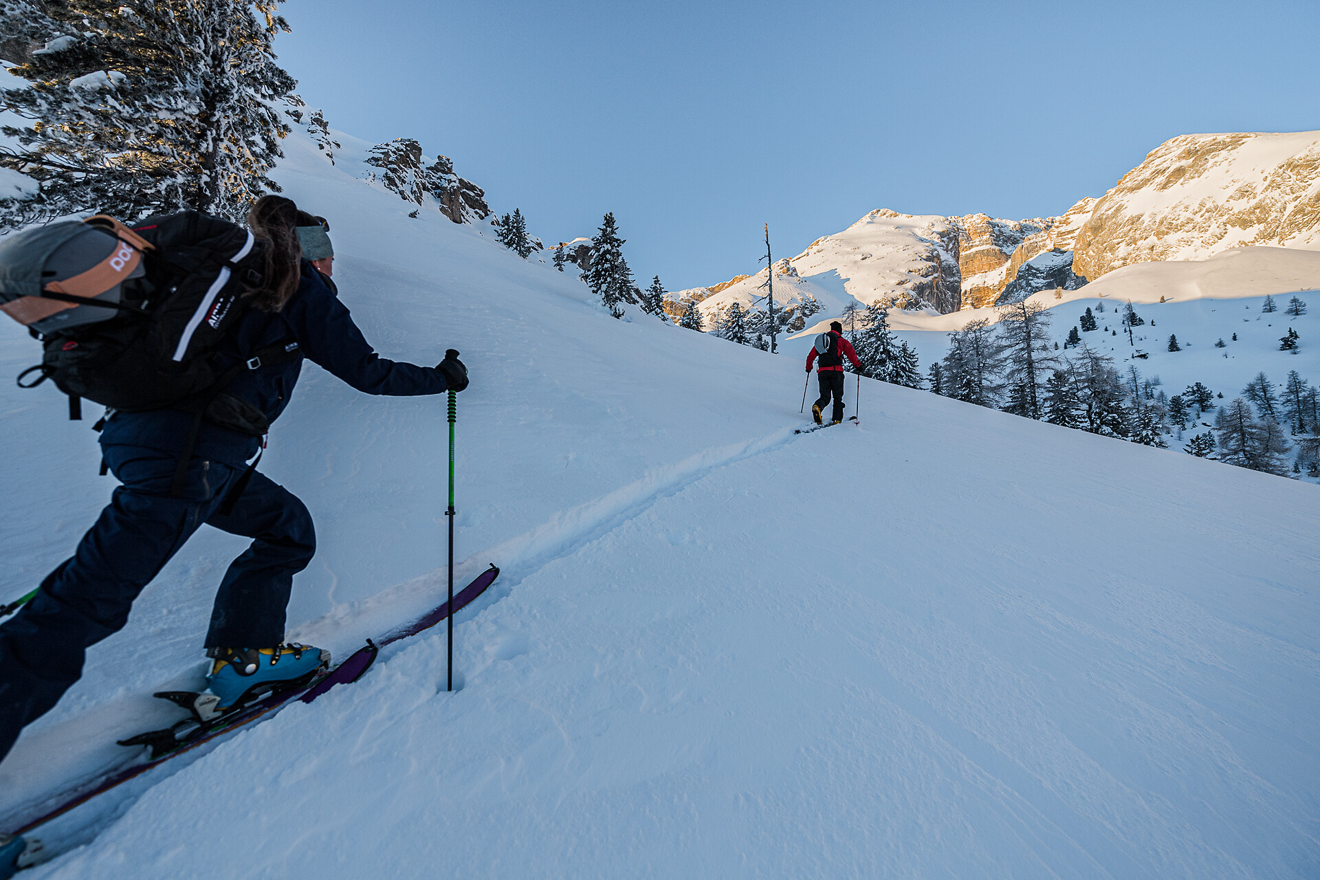 Skitour Übungsstrecke "Sonnleiten" - Dolomitenregion 3 Zinnen - #1 - suedtirol.info