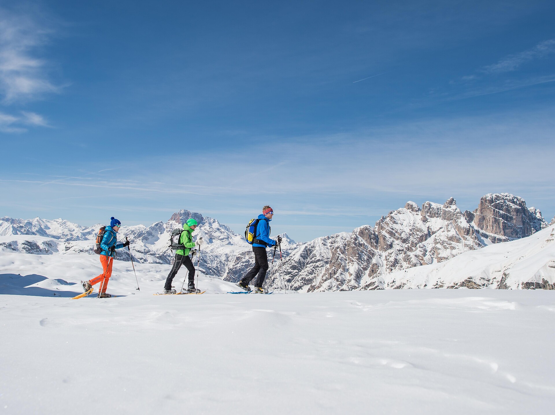 Schneeschuhwanderung Niederdorf - Lanaweg - Dolomitenregion 3 Zinnen - #1 - suedtirol.info