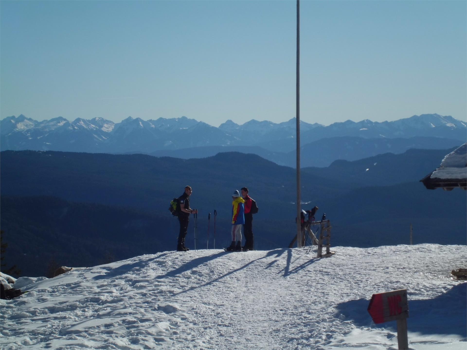 Escursione con le ciaspole sulla Malga del monte Luco Senale-S.Felice 2 suedtirol.info