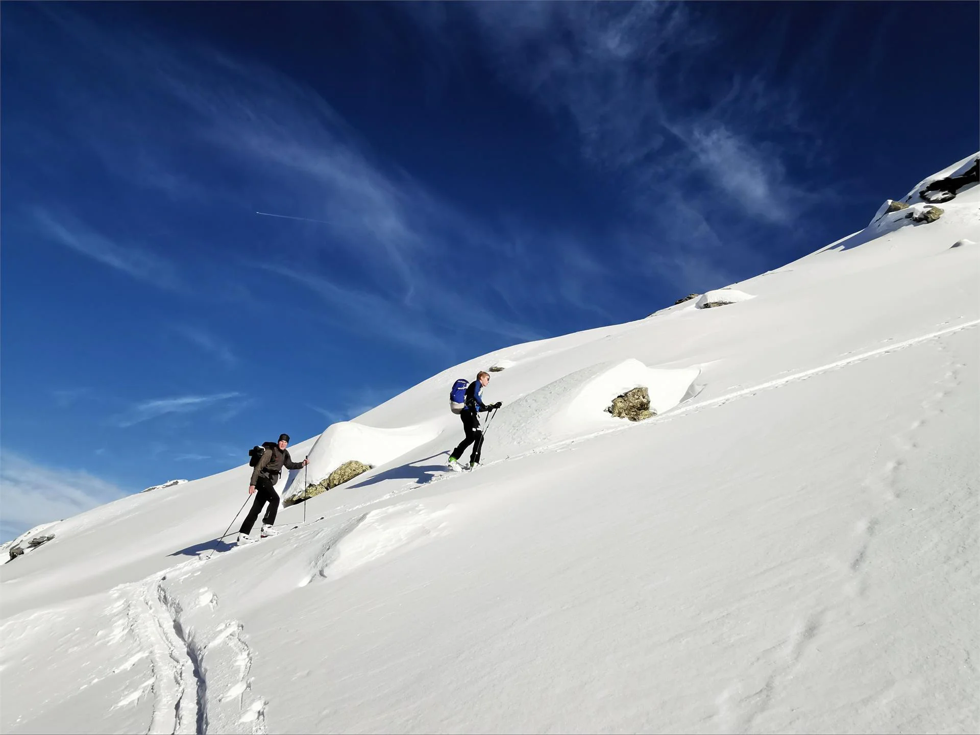Escursione sci-alpinistica sulla forcella di Zermedo (2619 m) Moso in Passiria 1 suedtirol.info