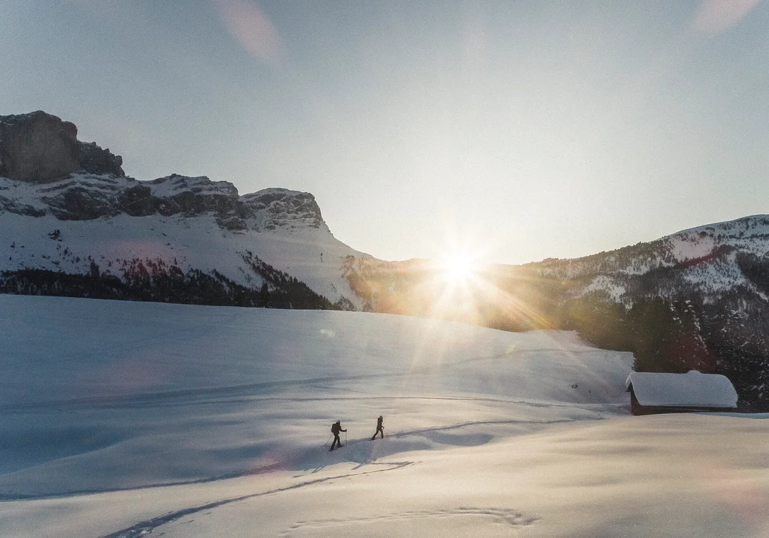 Snowshoe tour along the Adolf Munkel Trail
