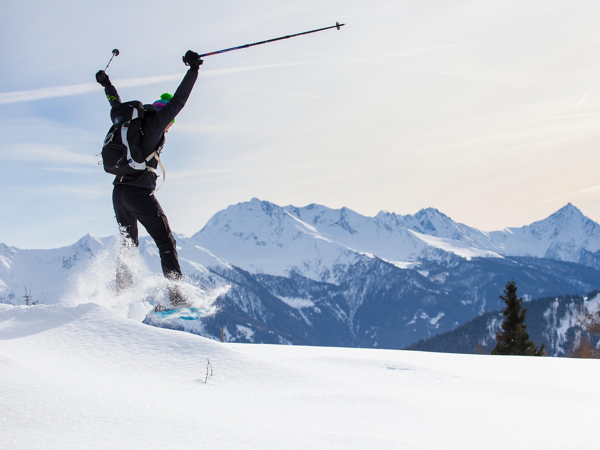 Schneeschuhwandern im Passeiertal