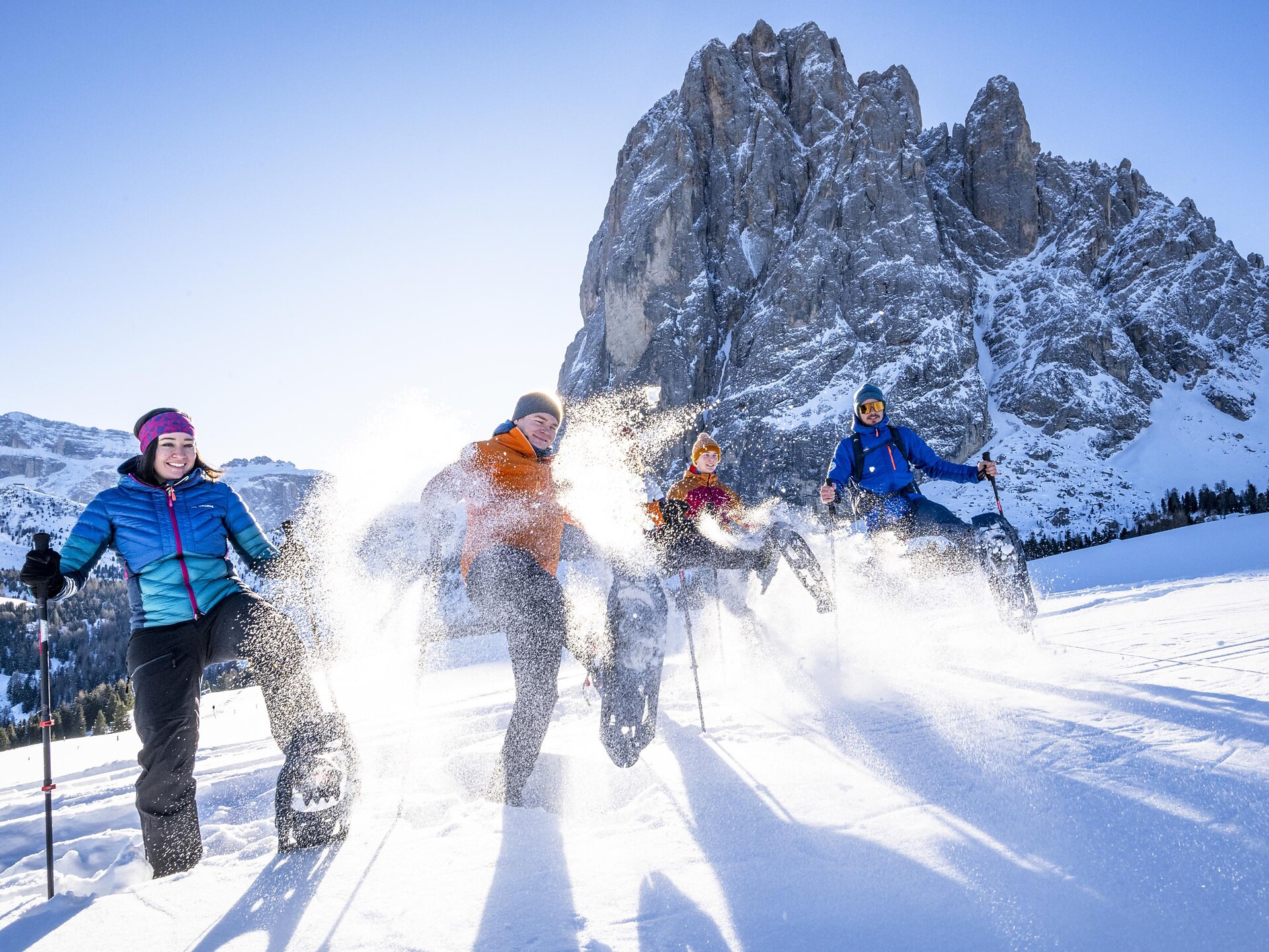 Escursione con le ciaspole al Mont Sëura - Regione dolomitica Val Gardena - #10 - suedtirol.info