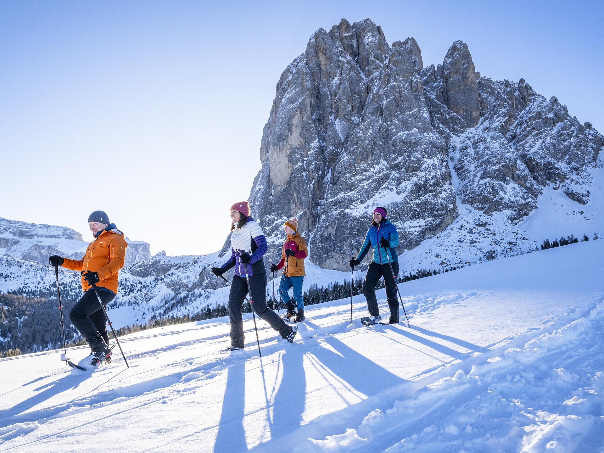 Escursione con le ciaspole al Mont Sëura - Regione dolomitica Val Gardena - #5 - suedtirol.info