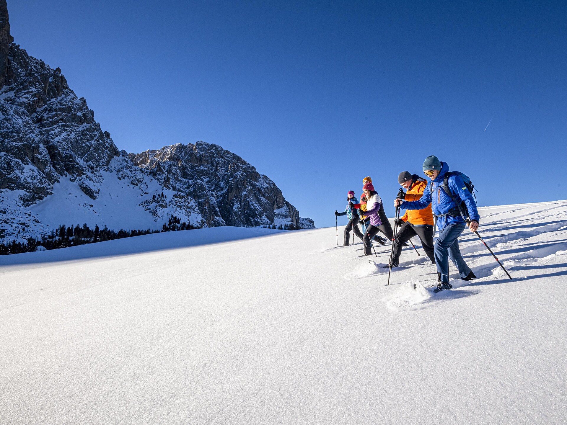 Escursione con le ciaspole al Mont Sëura - Regione dolomitica Val Gardena - #6 - suedtirol.info