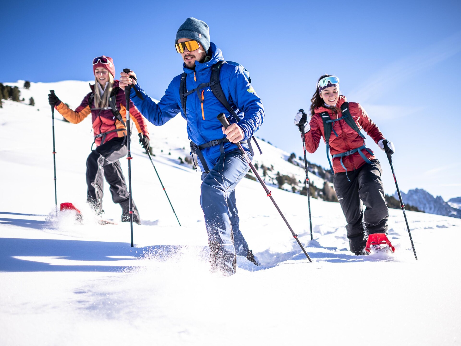 Escursione con le ciaspole al Sëurasas - Regione dolomitica Val Gardena - #10 - suedtirol.info