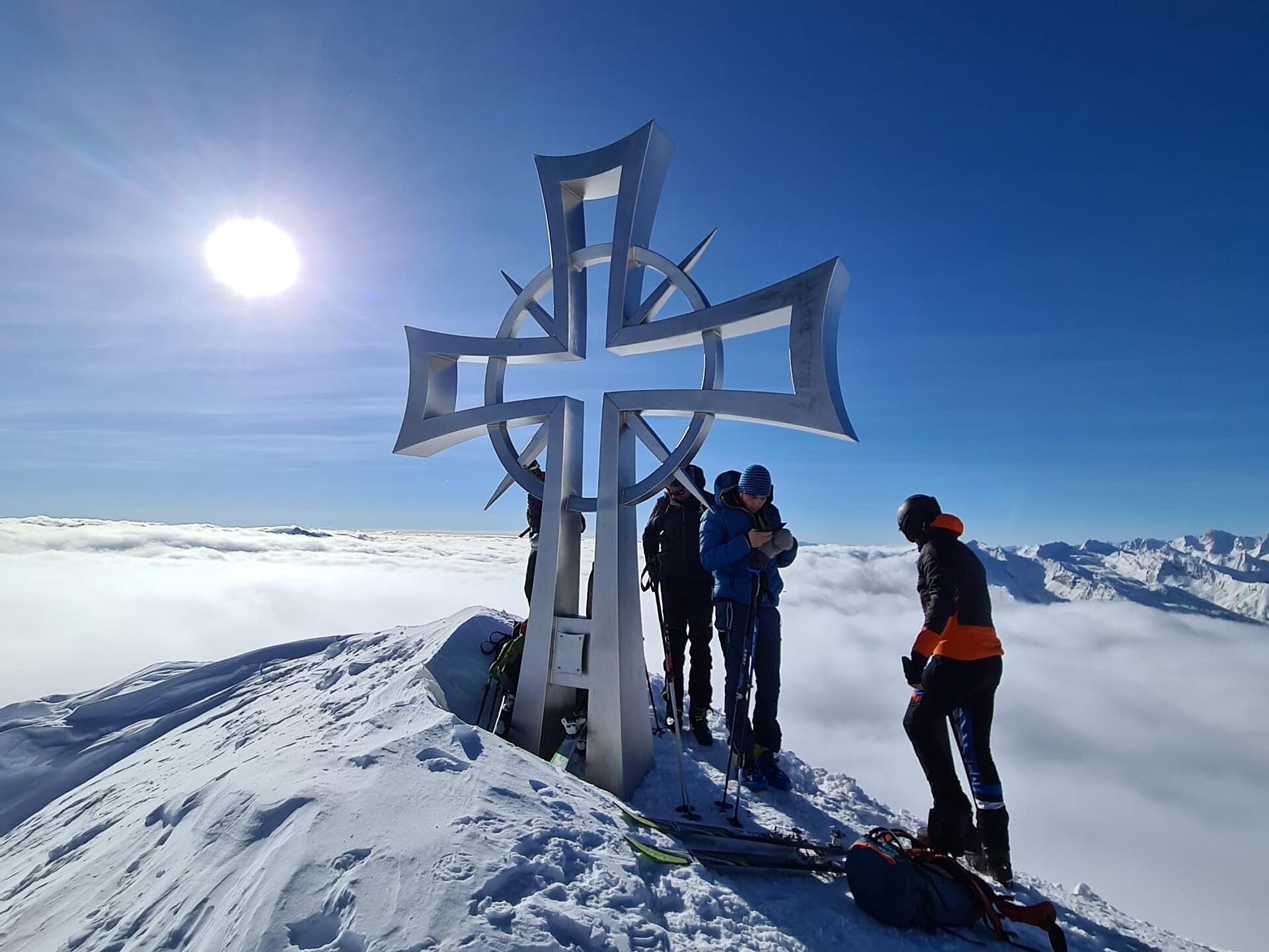 Ski tour from Flading to the Hohe Kreuzspitze summit (2743 m) - Sterzing/Vipiteno and environs - #1 - suedtirol.info
