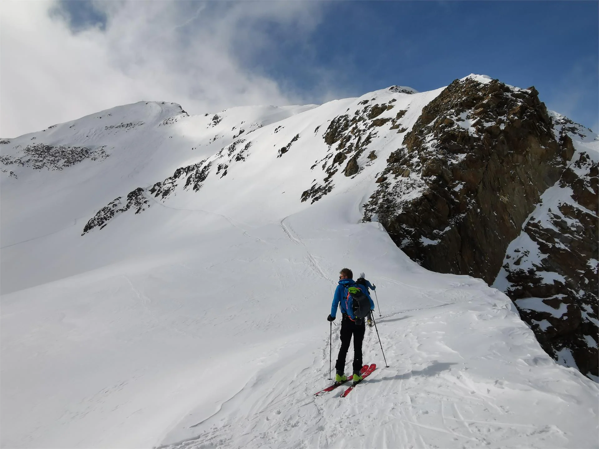 Escursione sci-alpinistica Hinterer Kitzkogel (3059 m) Moso in Passiria 1 suedtirol.info