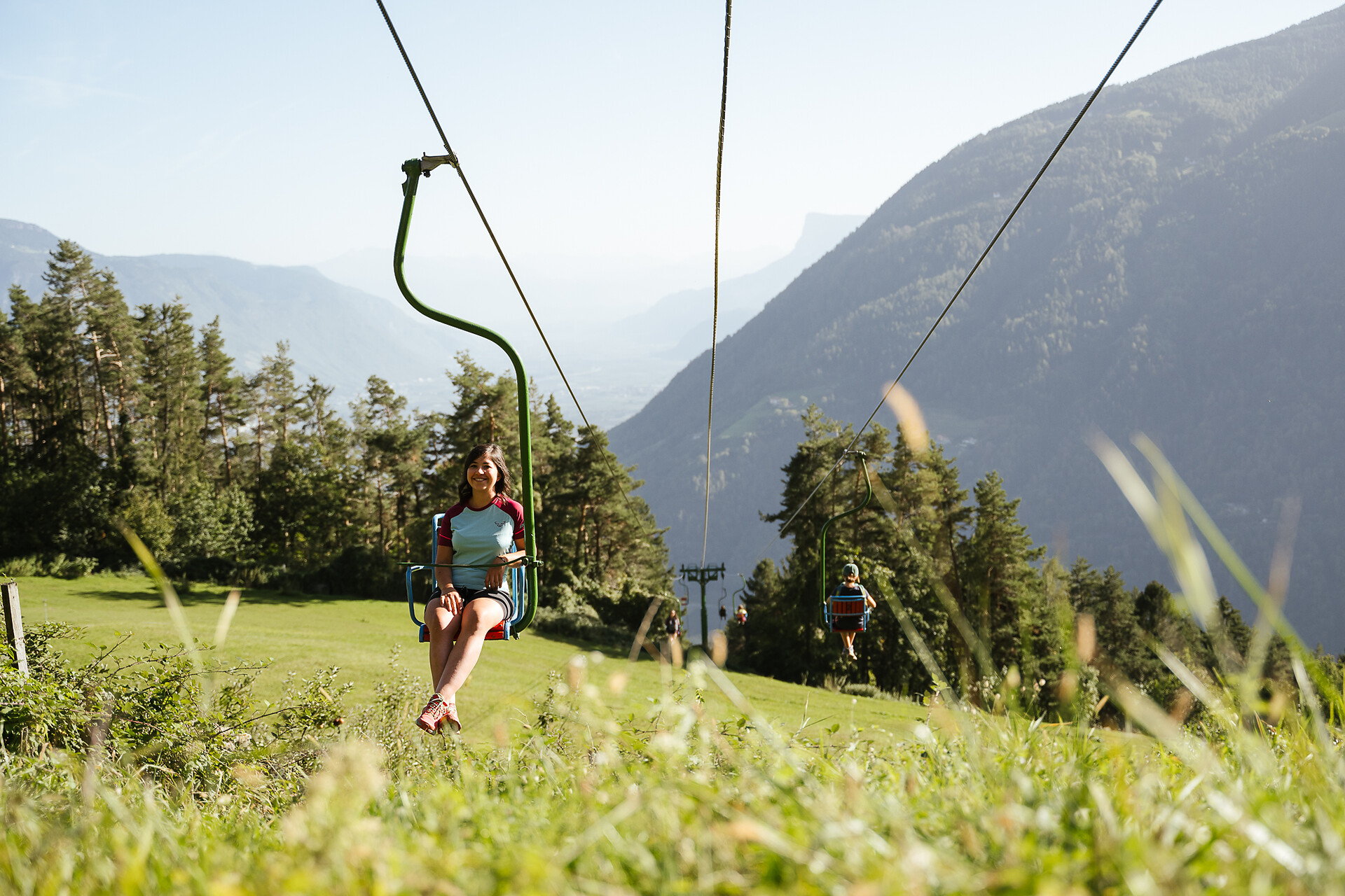 Sessellift Algund-Vellau Algund 2 suedtirol.info