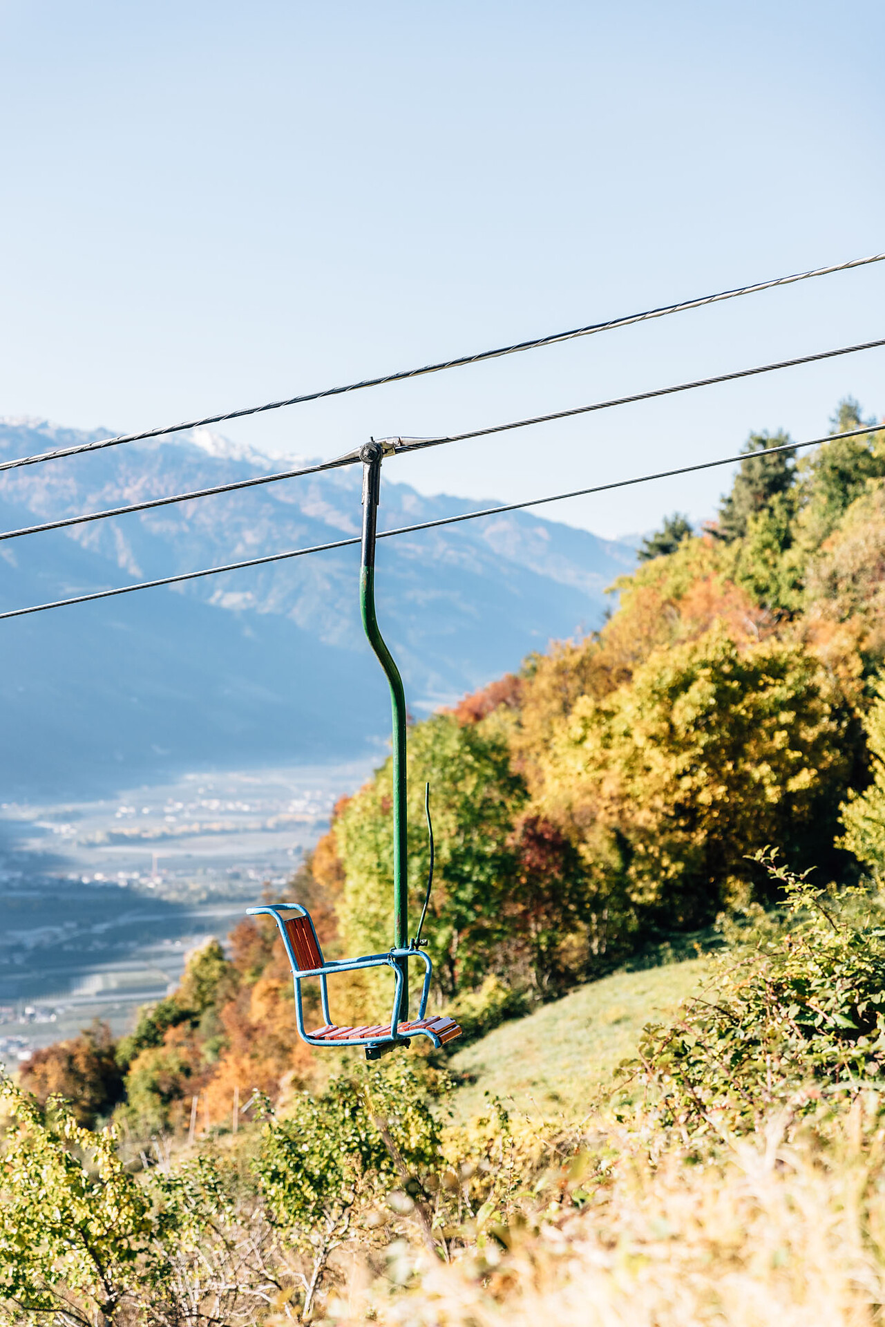 Sessellift Algund-Vellau Algund 1 suedtirol.info