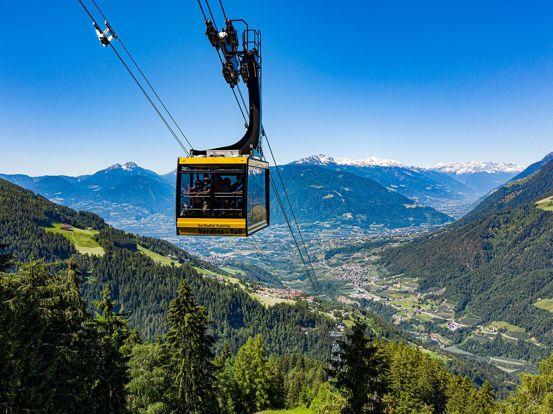Seilbahn Verdins - Tall - Meran und Umgebung - #1 - suedtirol.info
