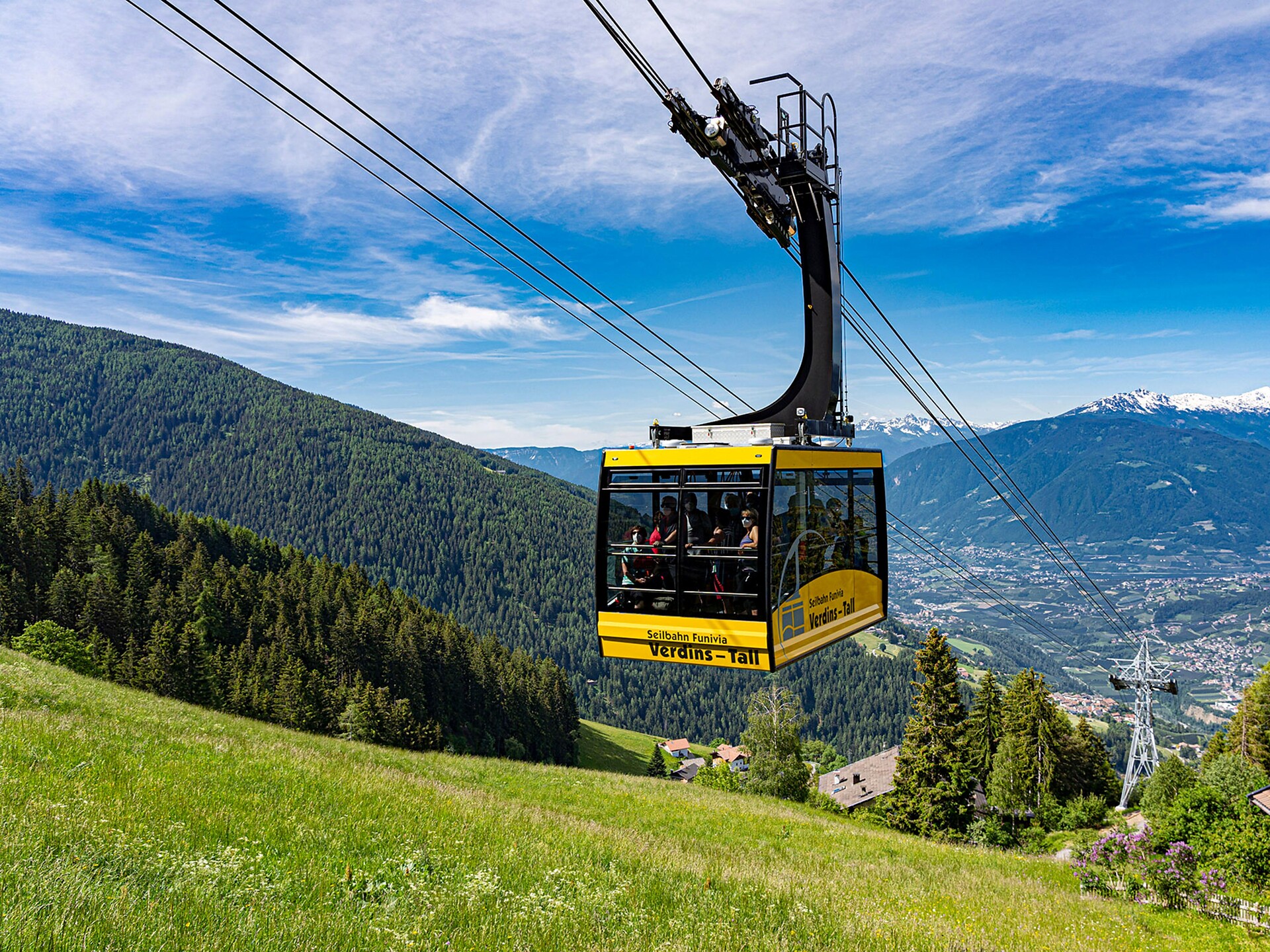 Seilbahn Verdins - Tall - Meran und Umgebung - #3 - suedtirol.info