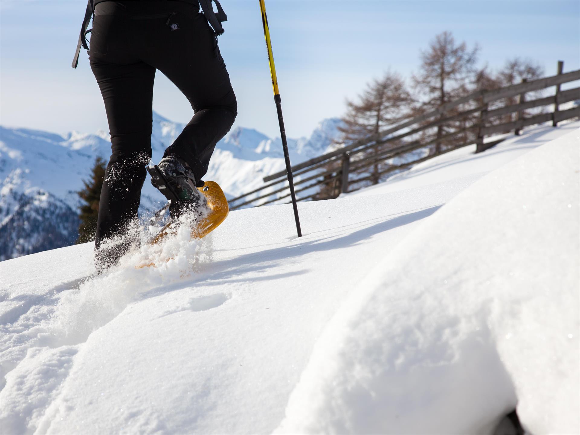 Escursione con le ciaspole Palù (2.250 m) Moso in Passiria 1 suedtirol.info