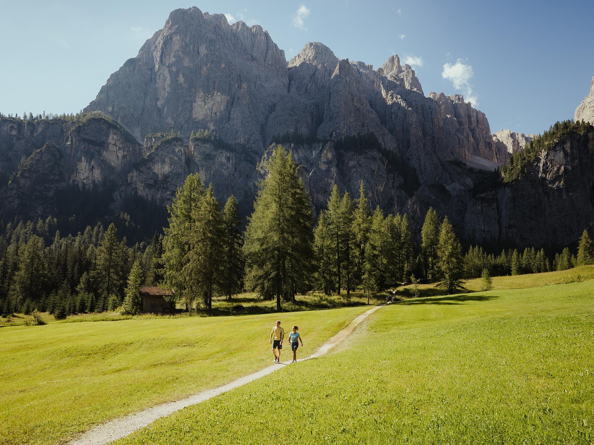 Walk to the Pisciadú waterfalls in Colfosco - Dolomites Region Alta Badia - #1 - suedtirol.info
