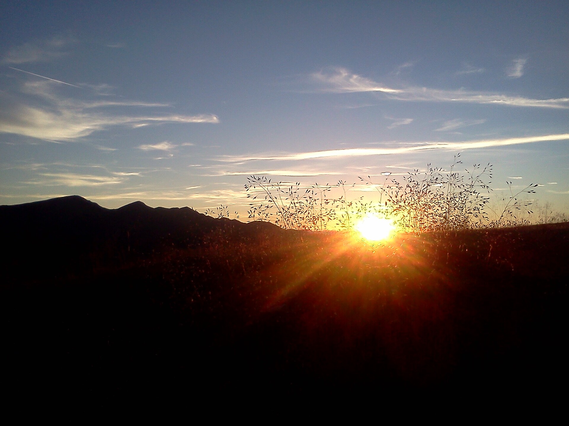 Sunset at the Monte Muro