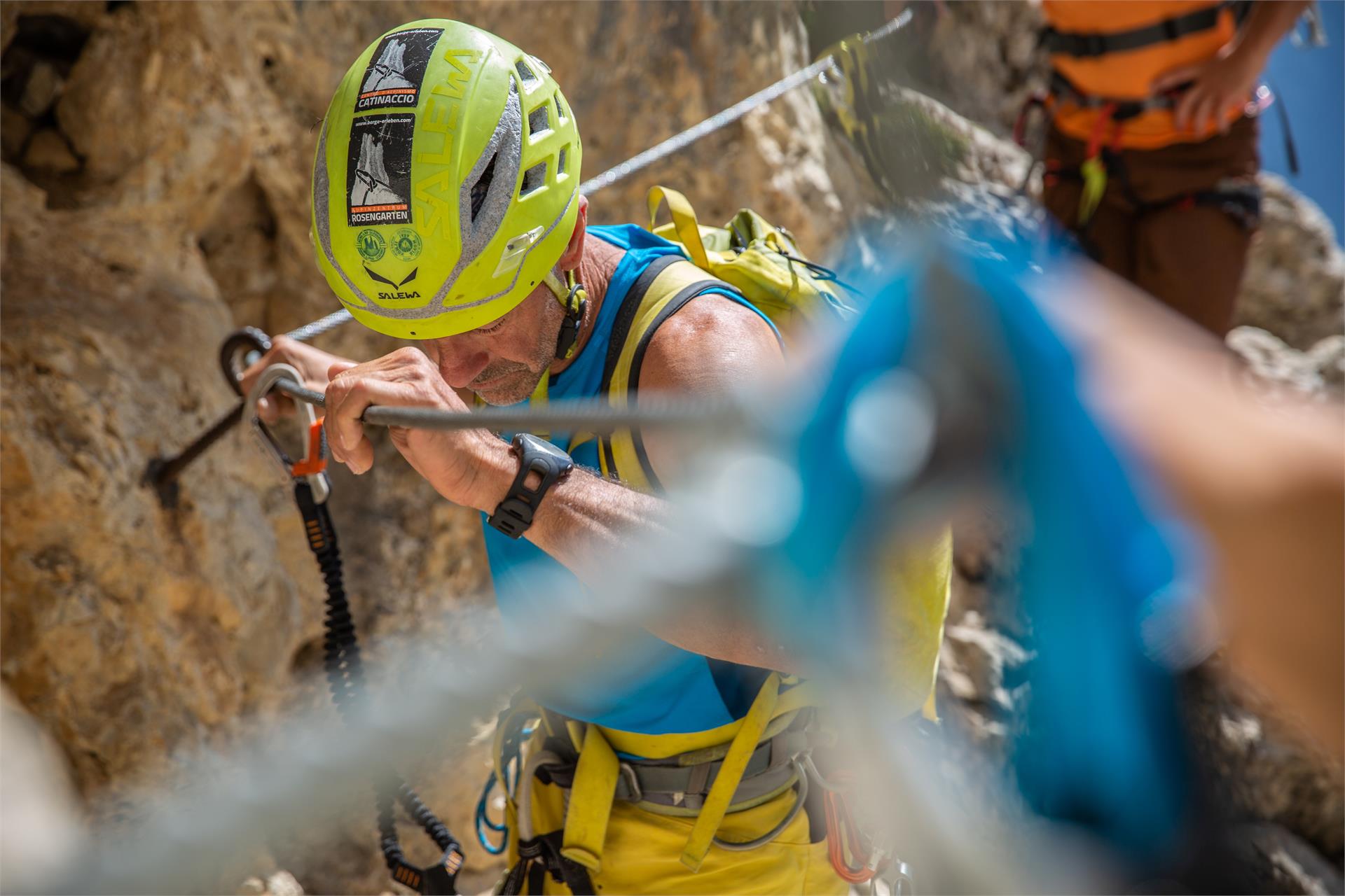 Via Ferrata Santnerpass | Passo Santner Welschnofen/Nova Levante 2 suedtirol.info