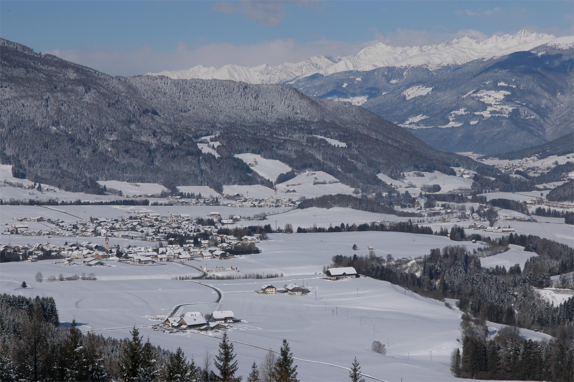 Schneeschuhwanderung Voppichl Hof - Lanzwiesen Alm Olang 1 suedtirol.info