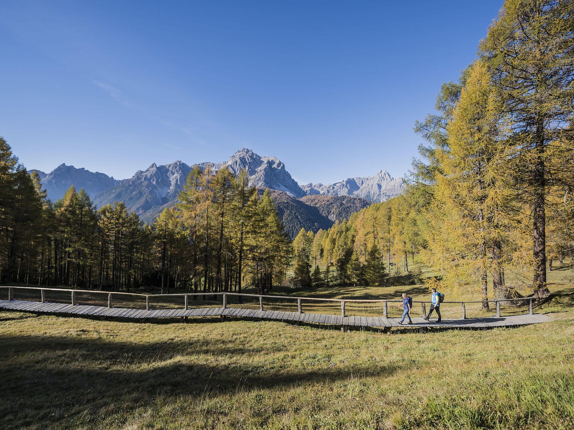 Camminare al Monte di Mezzo