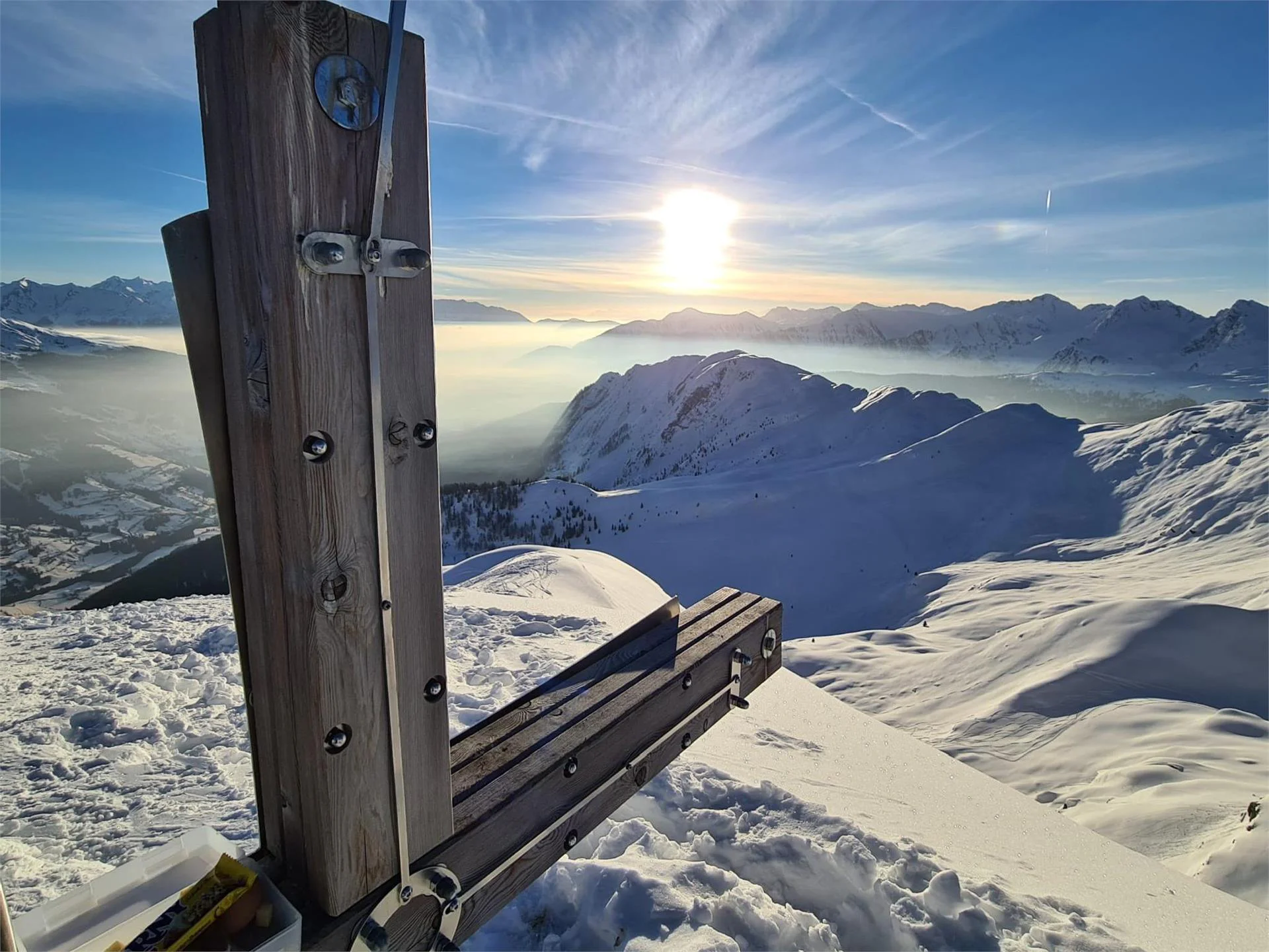 Escursione sci alpinistica sulla Cima Einachtspitze Racines 1 suedtirol.info