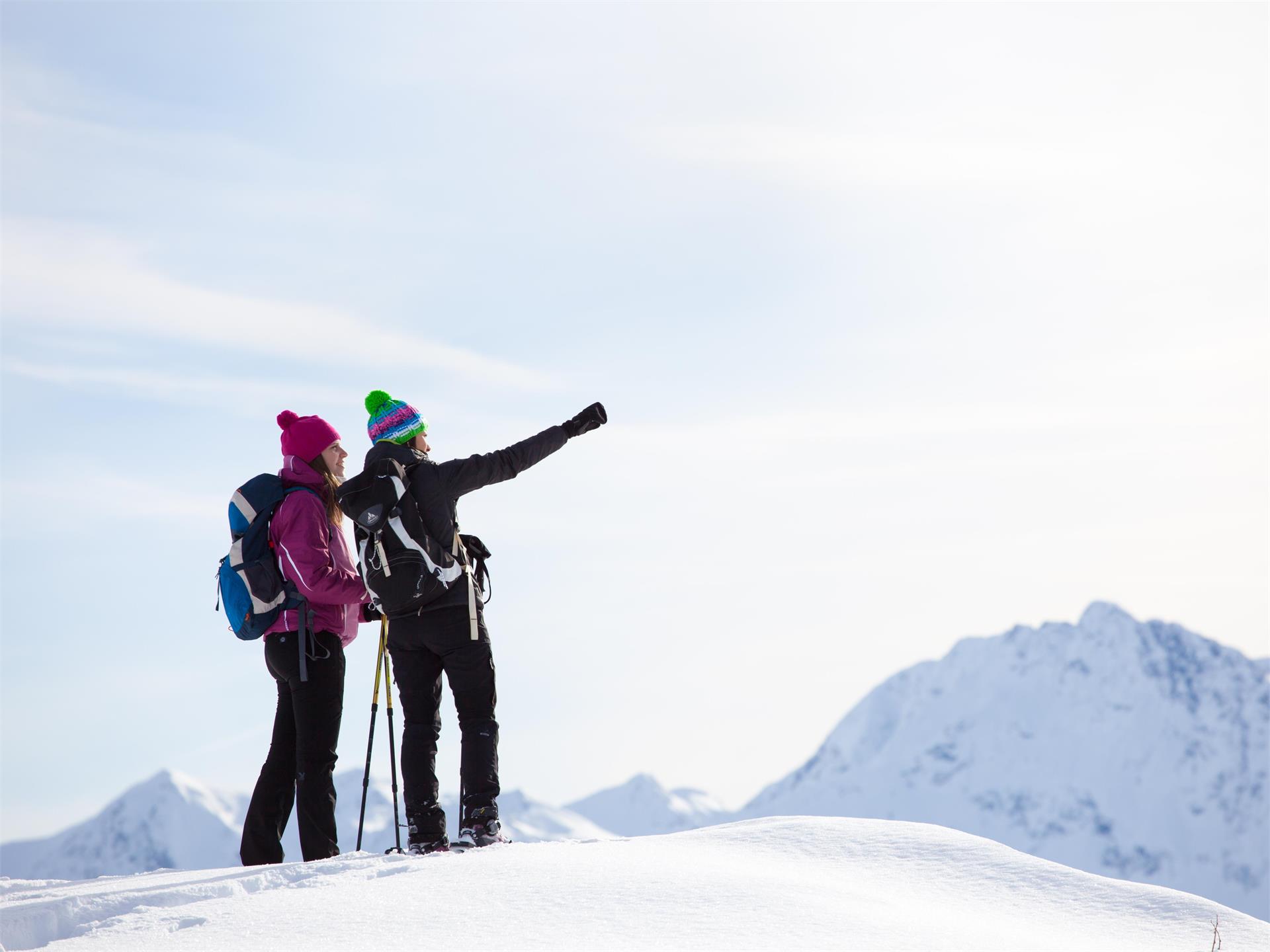 Escursione con le ciaspole Valle Sailer – Valle Wanser Racines 1 suedtirol.info