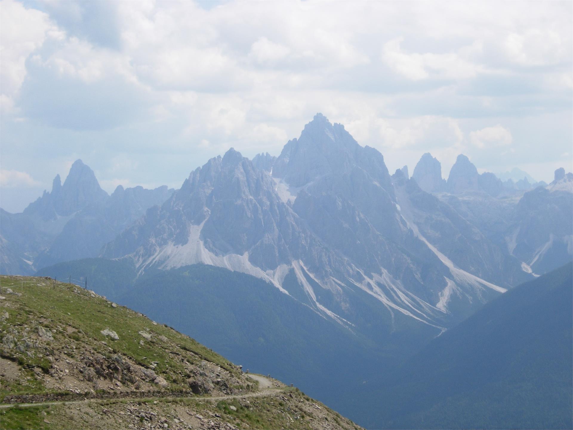 Summer hiking tour: Kandellen/Gandelle - Pfannhorn/Corno Fana Toblach/Dobbiaco 1 suedtirol.info