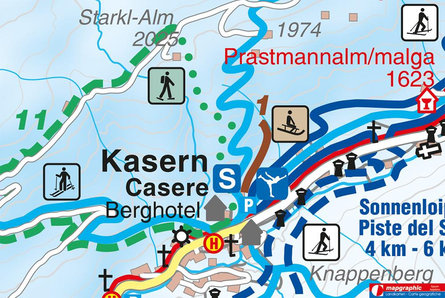 Rodelbahn & Snowtubingbahn Kasern Prettau 2 suedtirol.info