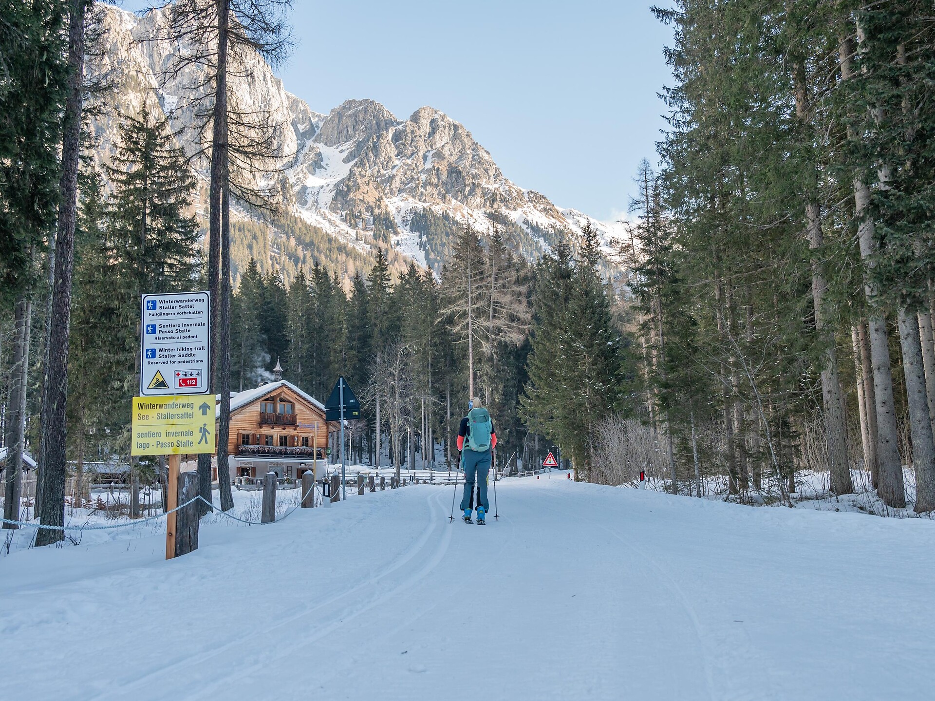 Skitour über den Staller Sattel zur Rotwand - Dolomitenregion Kronplatz - #2 - suedtirol.info