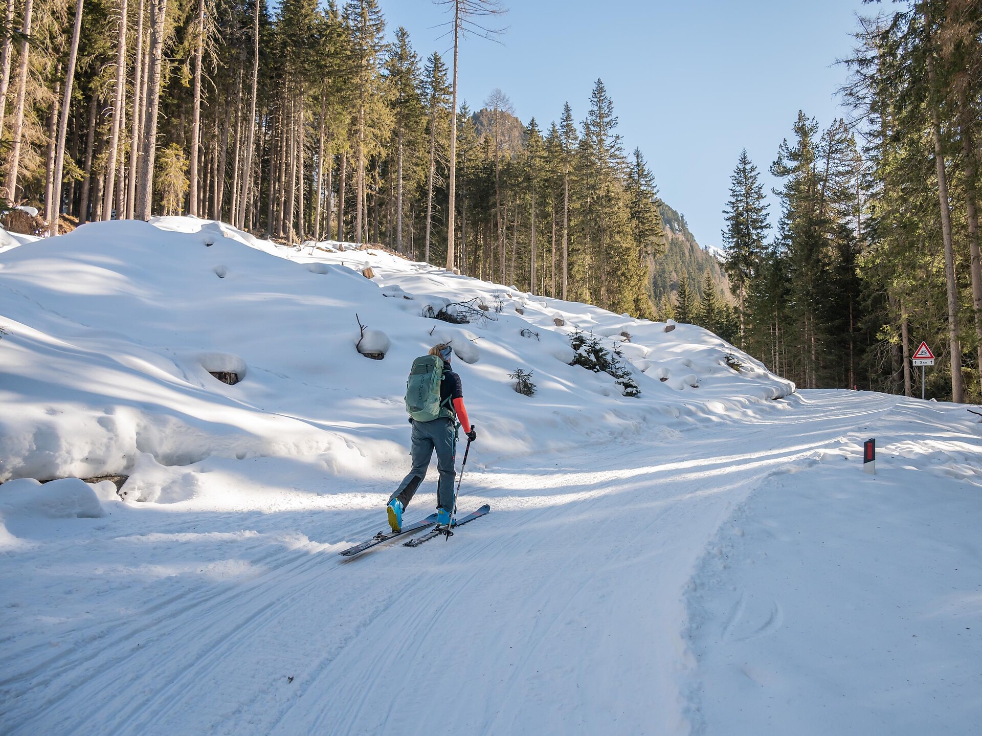 Skitour über den Staller Sattel zur Rotwand - Dolomitenregion Kronplatz - #3 - suedtirol.info