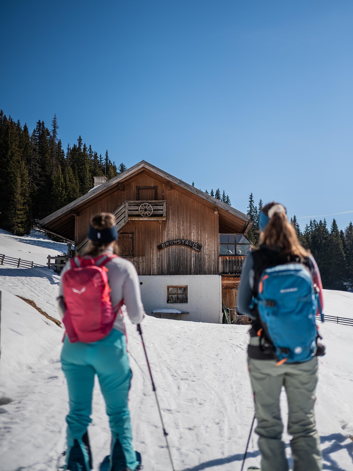 Skitouring trail Brunst hut - Dolomites Region Kronplatz/Plan de Corones - #1 - suedtirol.info