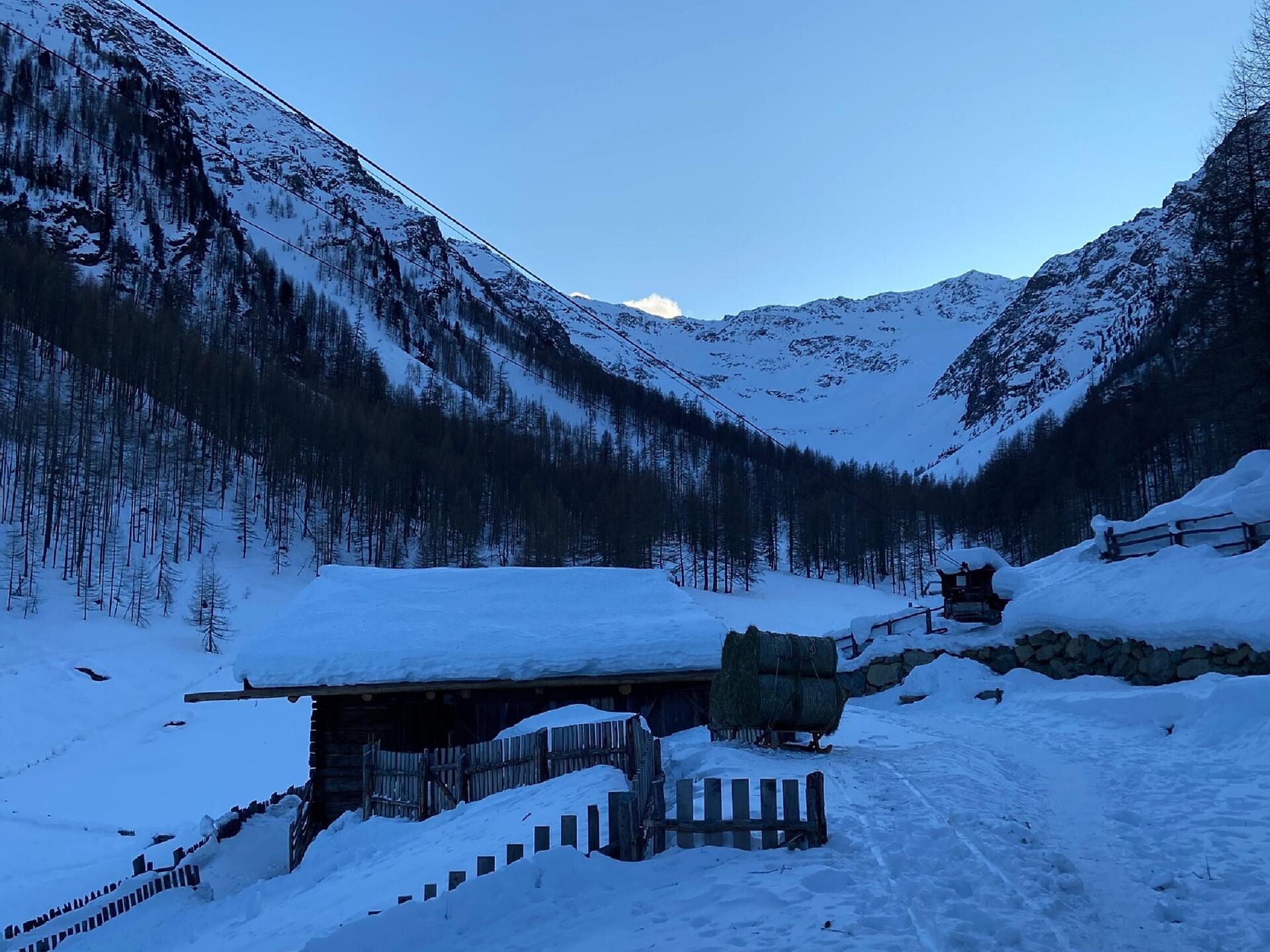 Sentiero invernale Mastaun