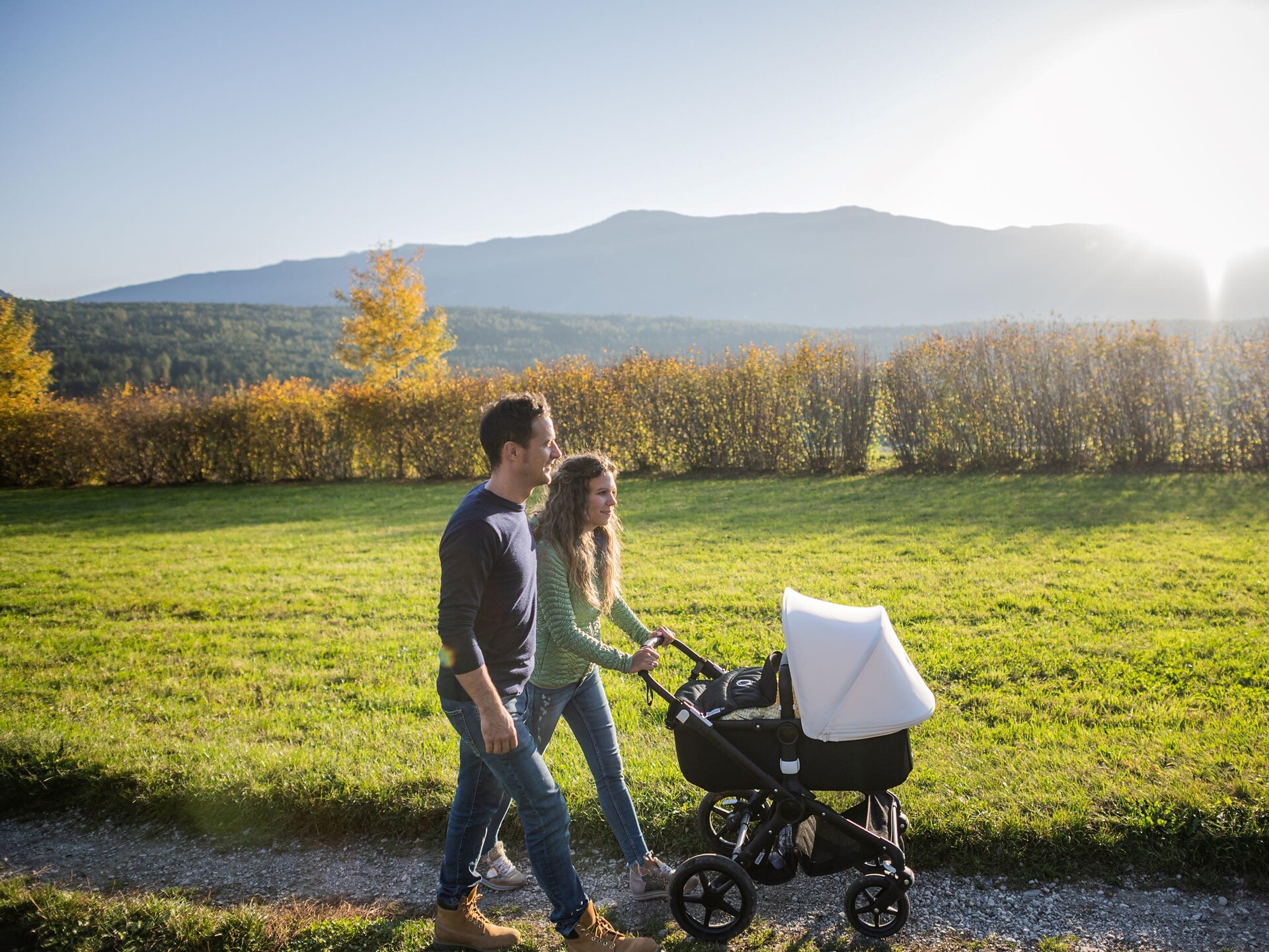 Walk with strollers: Bruneck - St. Lorenzen  1 suedtirol.info