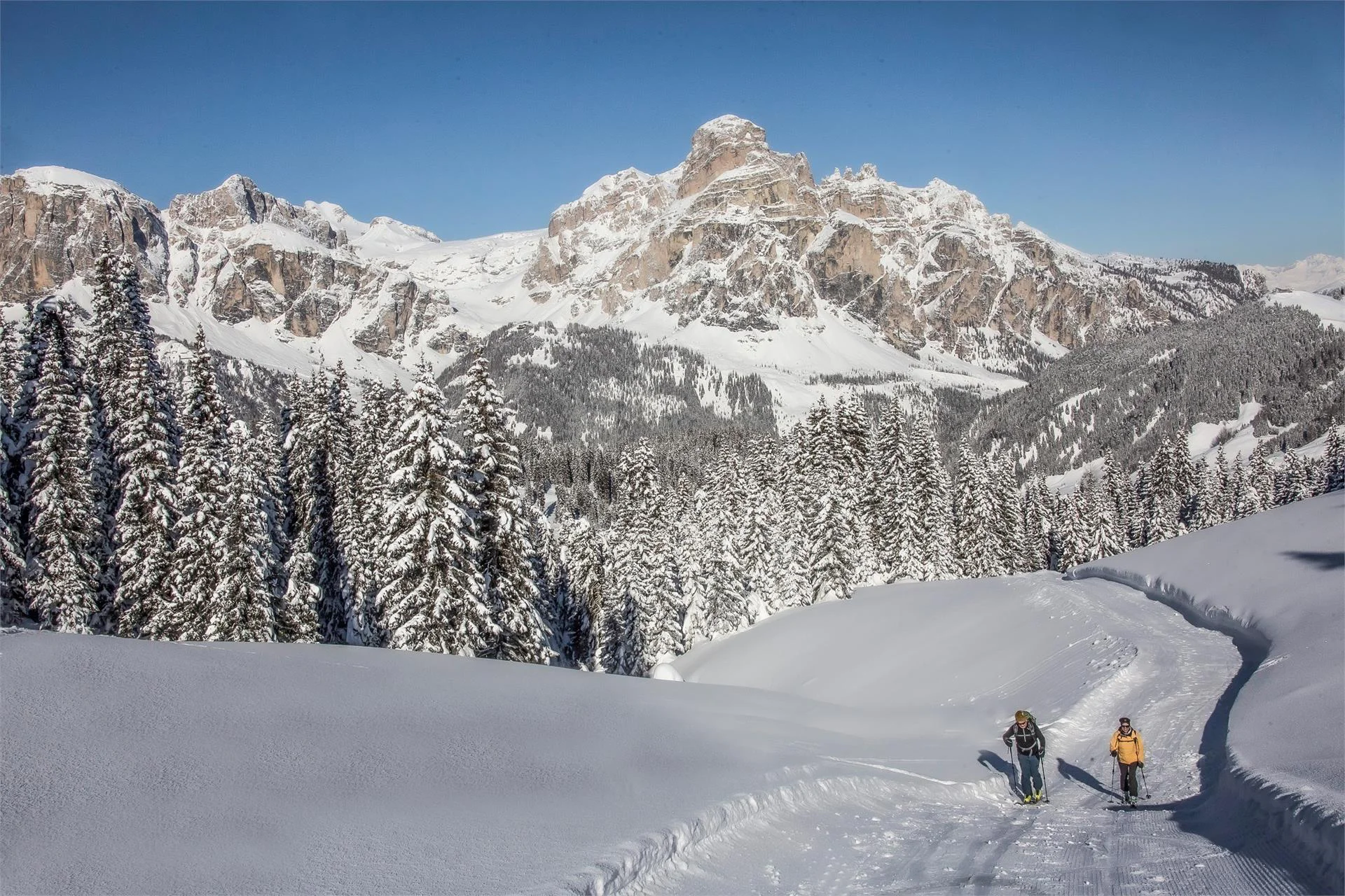 Itinerario di scialpinismo Planac - La Marmotta Corvara 1 suedtirol.info