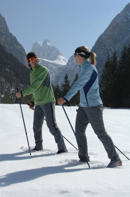 Snowshoe-hiking tour: View of the Three Peaks/Landro - Rienztal/Valle della Rienza Sexten/Sesto 1 suedtirol.info