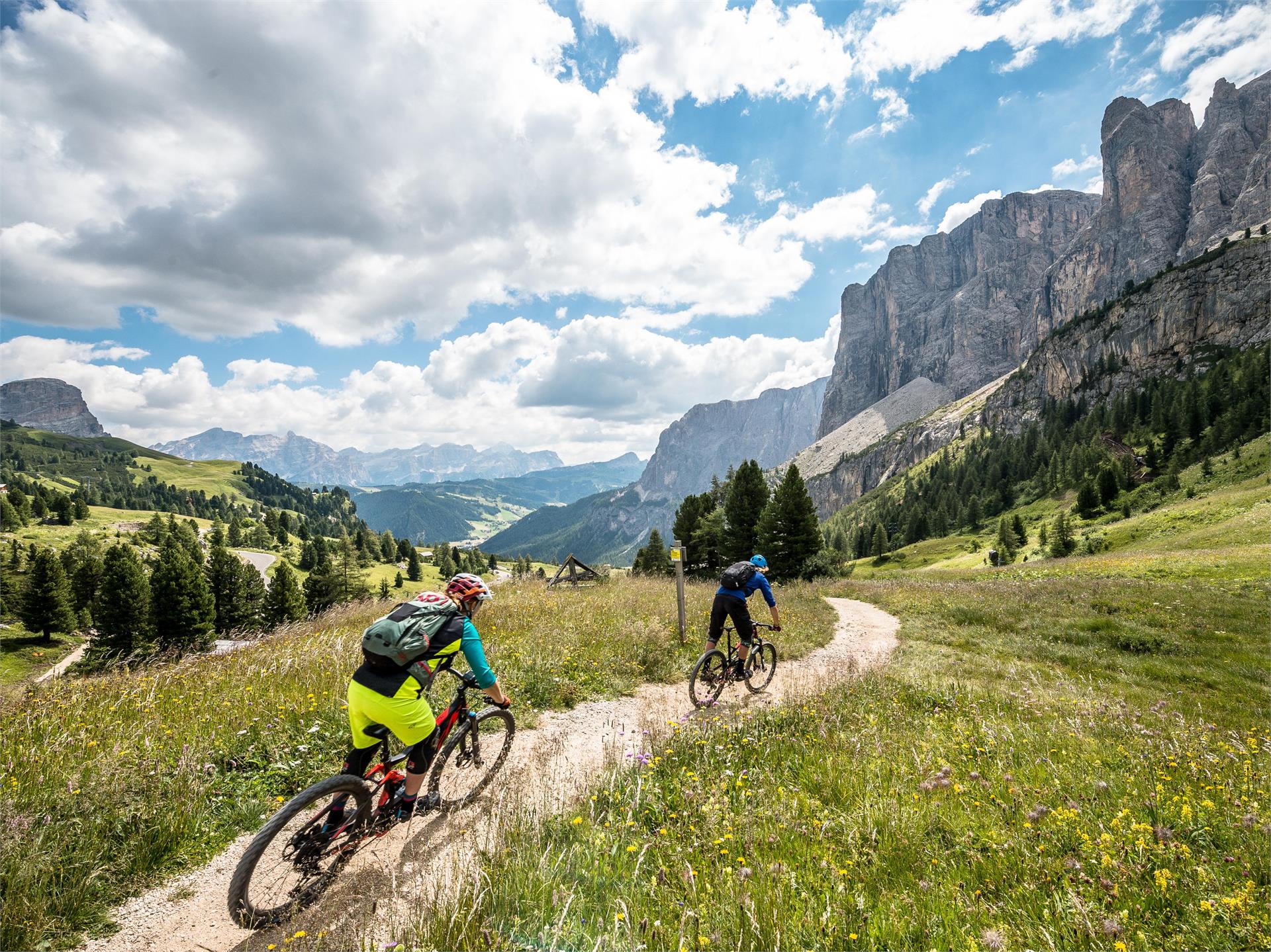 Sellaronda MTB tour clockwise Corvara Corvara Activities and Events in South Tyrol