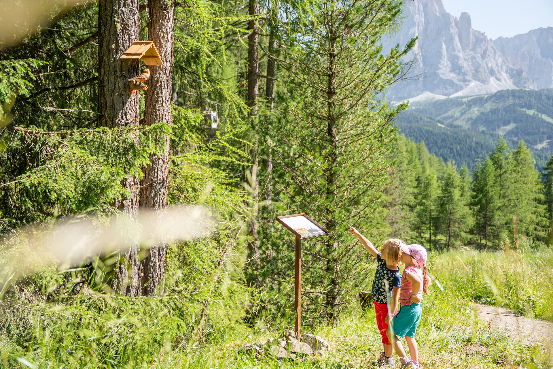 Seceda - Ridge Line da S. Cristina per Col Raiser (Stazione a valle) - Troi de Frëines - Regione dolomitica Val Gardena - #2 - suedtirol.info