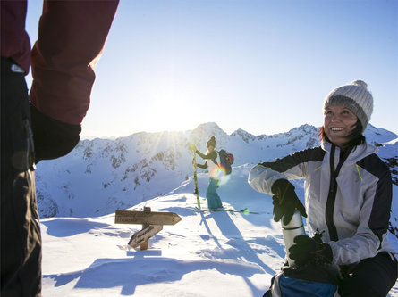 Ski moutaineering to Mountain Zerminiger Schnals/Senales 3 suedtirol.info