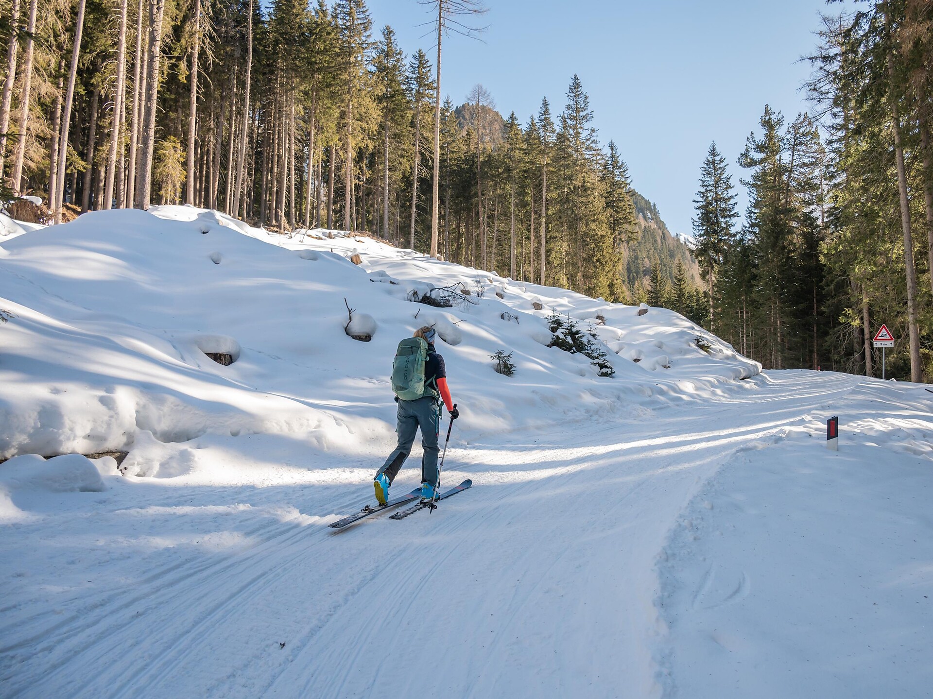 Skitour vom Antholzer See zum Staller Sattel - Dolomitenregion Kronplatz - #3 - suedtirol.info