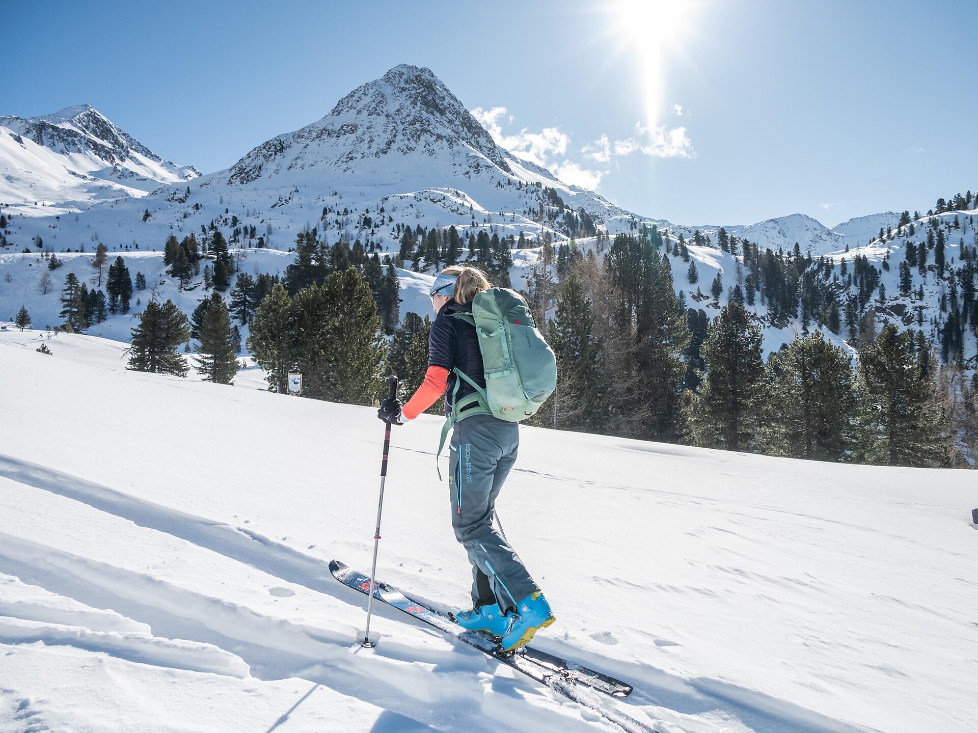 Skitour vom Antholzer See zum Staller Sattel - Dolomitenregion Kronplatz - #6 - suedtirol.info
