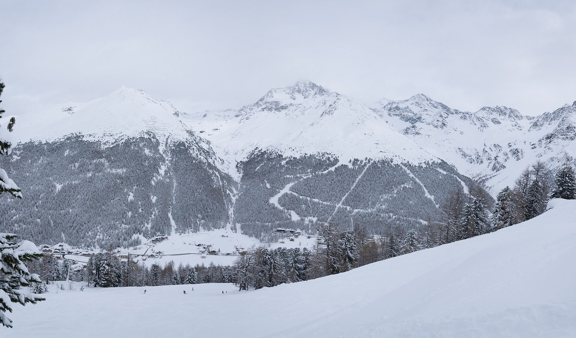 Schneeschuhwanderung auf den Langenstein Stilfs 1 suedtirol.info
