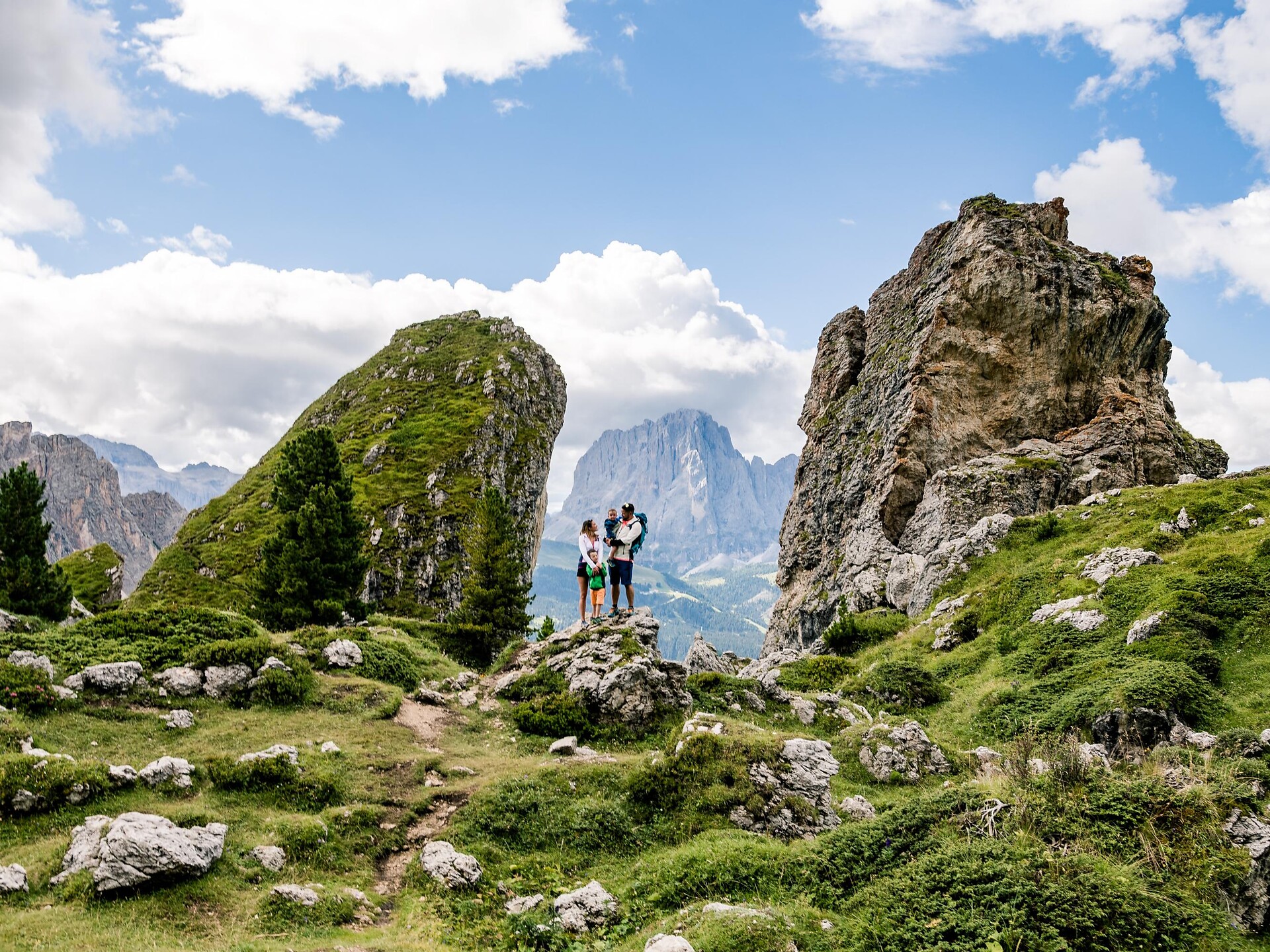 Seceda - Ridge Line da S. Cristina per Cristauta - Troi dla Schirlates - Regione dolomitica Val Gardena - #7 - suedtirol.info