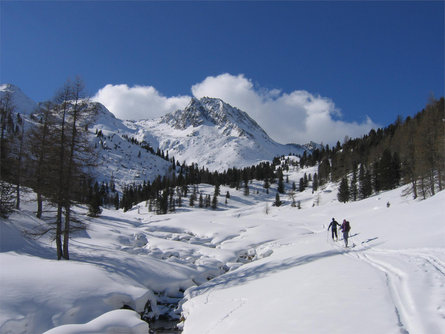 Ski moutaineering to Vermoi Peak Schnals/Senales 2 suedtirol.info