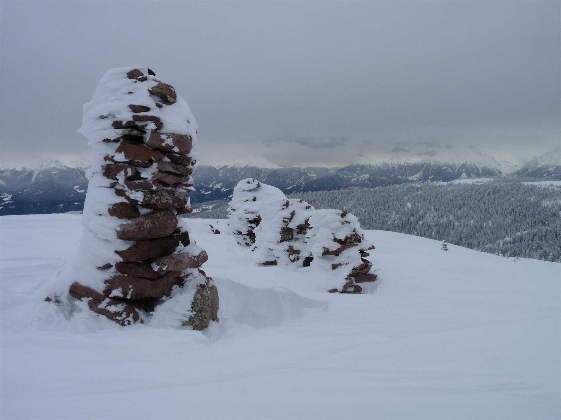 Schneeschuhwandern: Stoanerne Mandlen Mölten 2 suedtirol.info