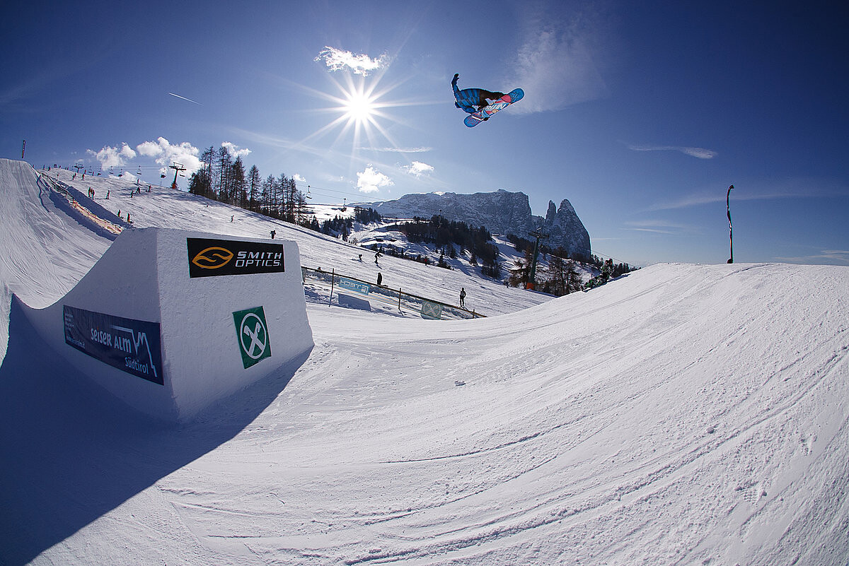 Snowpark Seiser Alm