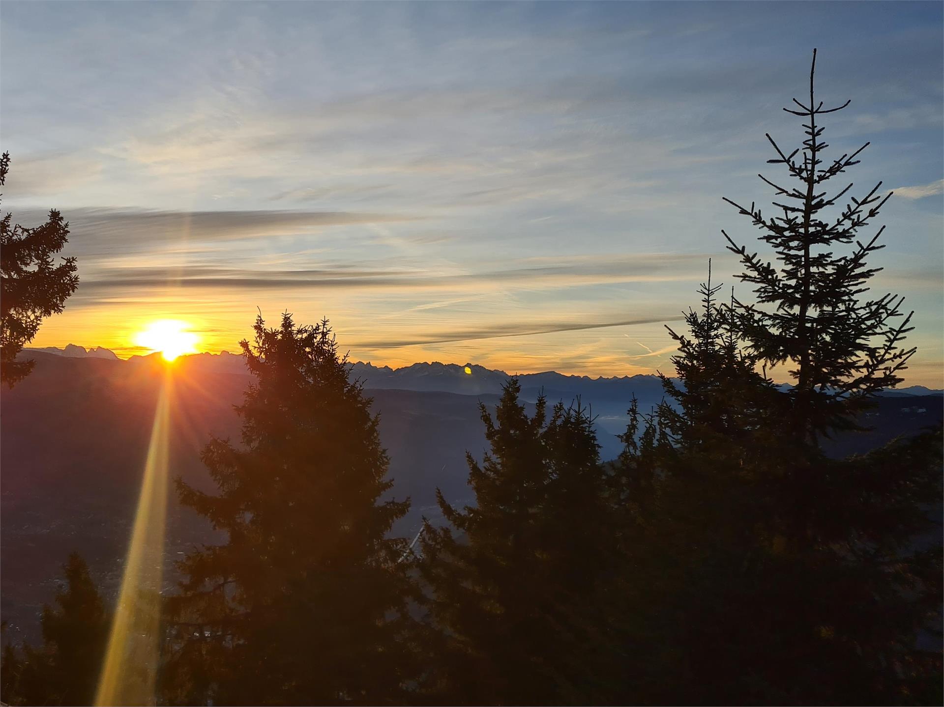 Sunrise tour on the Merano High Trail, Hohe Wiege - Nasereit refuge - Partschins Waterfall Partschins/Parcines 3 suedtirol.info