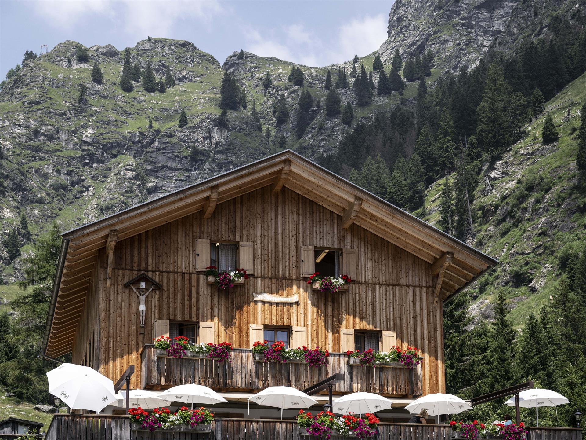 Sunrise tour on the Merano High Trail, Hohe Wiege - Nasereit refuge - Partschins Waterfall Partschins/Parcines 8 suedtirol.info