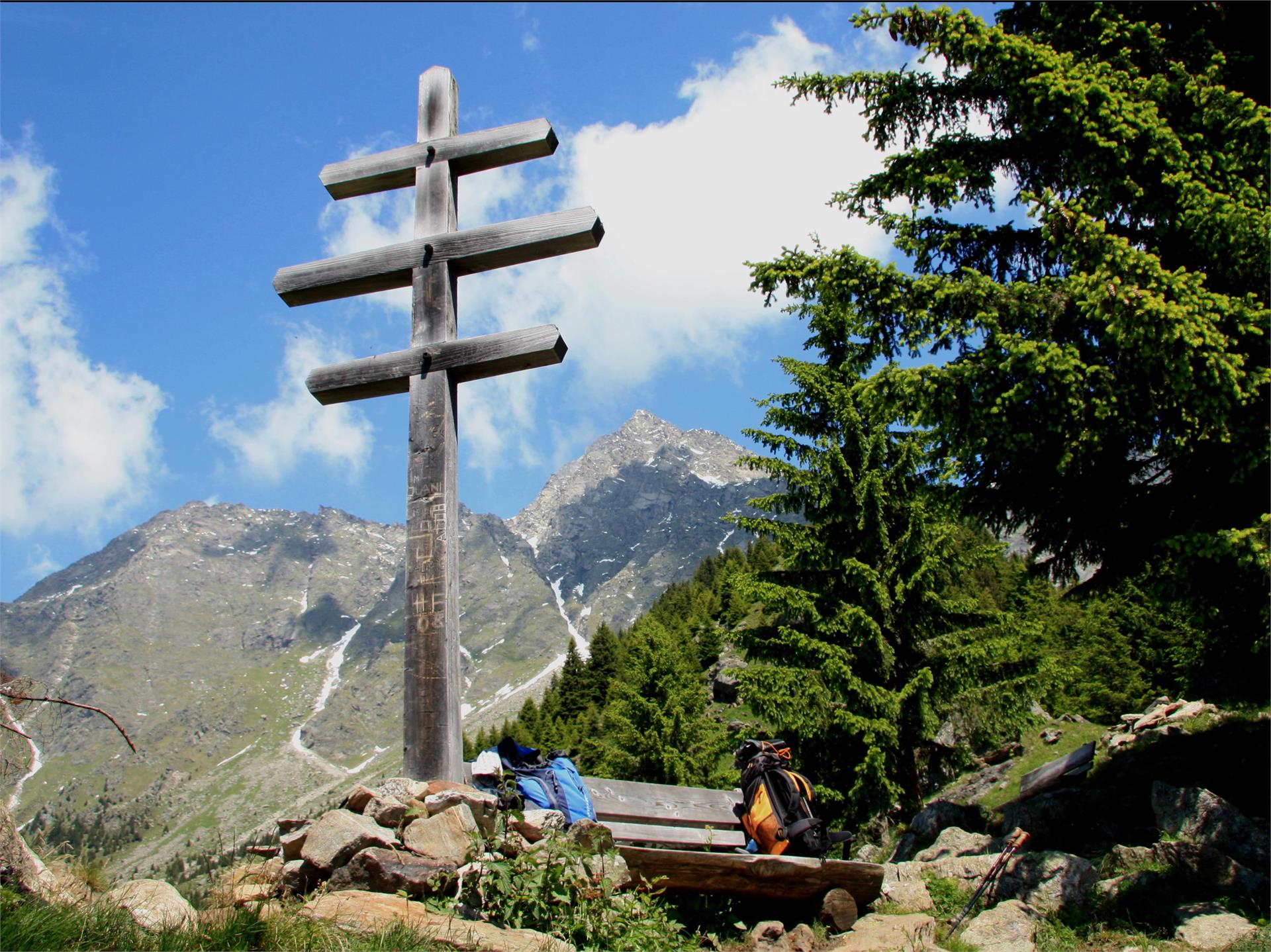 Sunrise tour on the Merano High Trail, Hohe Wiege - Nasereit refuge - Partschins Waterfall Partschins/Parcines 5 suedtirol.info