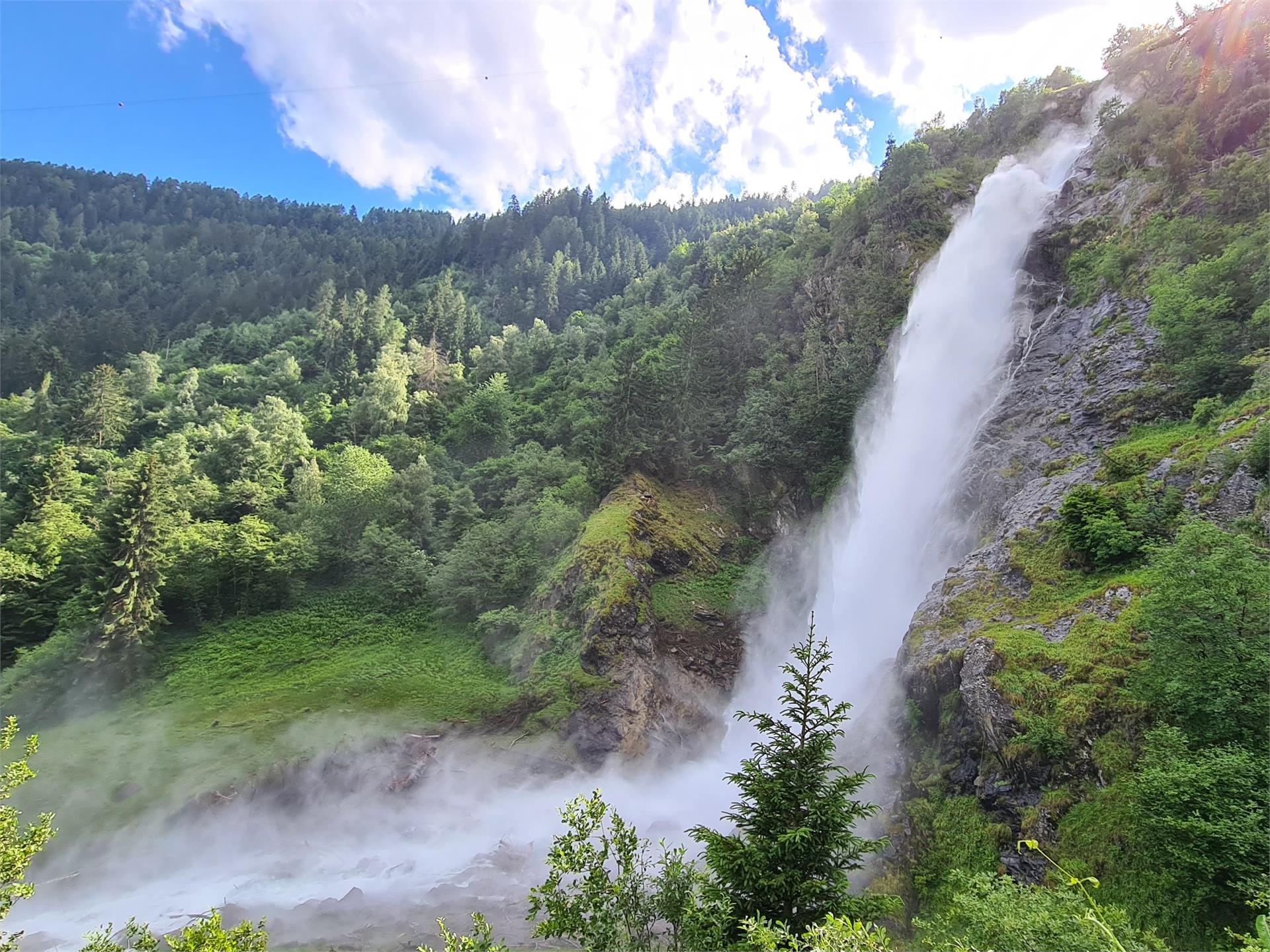 Sunrise tour on the Merano High Trail, Hohe Wiege - Nasereit refuge - Partschins Waterfall Partschins/Parcines 19 suedtirol.info